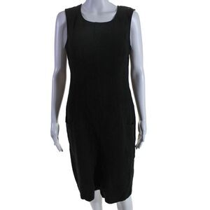 4th Avenue Women's Scoop Neck Sleeveless Shorts Romper Black Size S